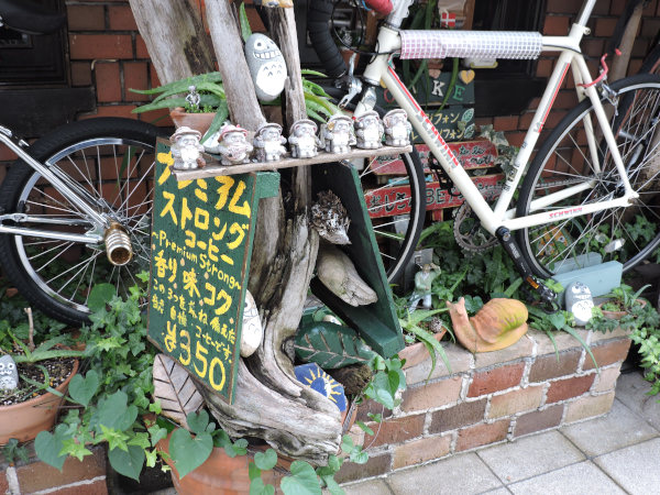 Totoro decorated cafe in Osaka