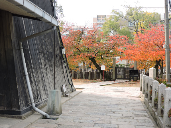 Japan Osaka Shitennoji Kitaindonganedo 北鐘堂 sideview